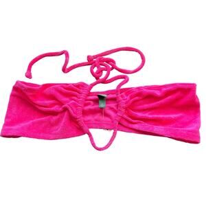 Wild Fable Women's Vibrant Pink Towel Terry Tiny Tank Top - Size XL - NWT